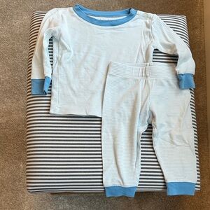 LAKE Blue Striped Kids Pajamas
